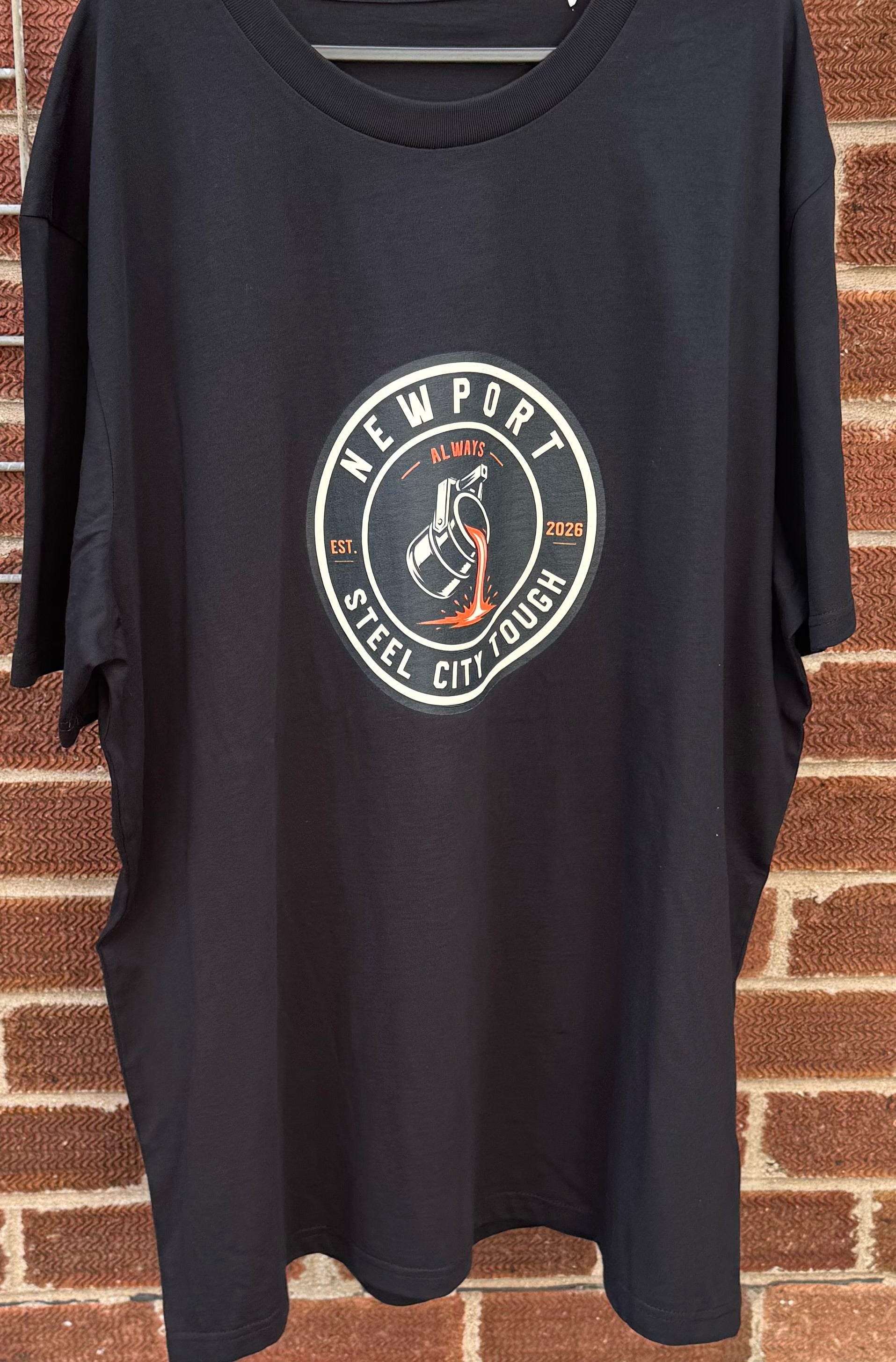 NEWPORT ORIGIN T-SHIRT PREMIUM 100% ORGANIC COTTON.