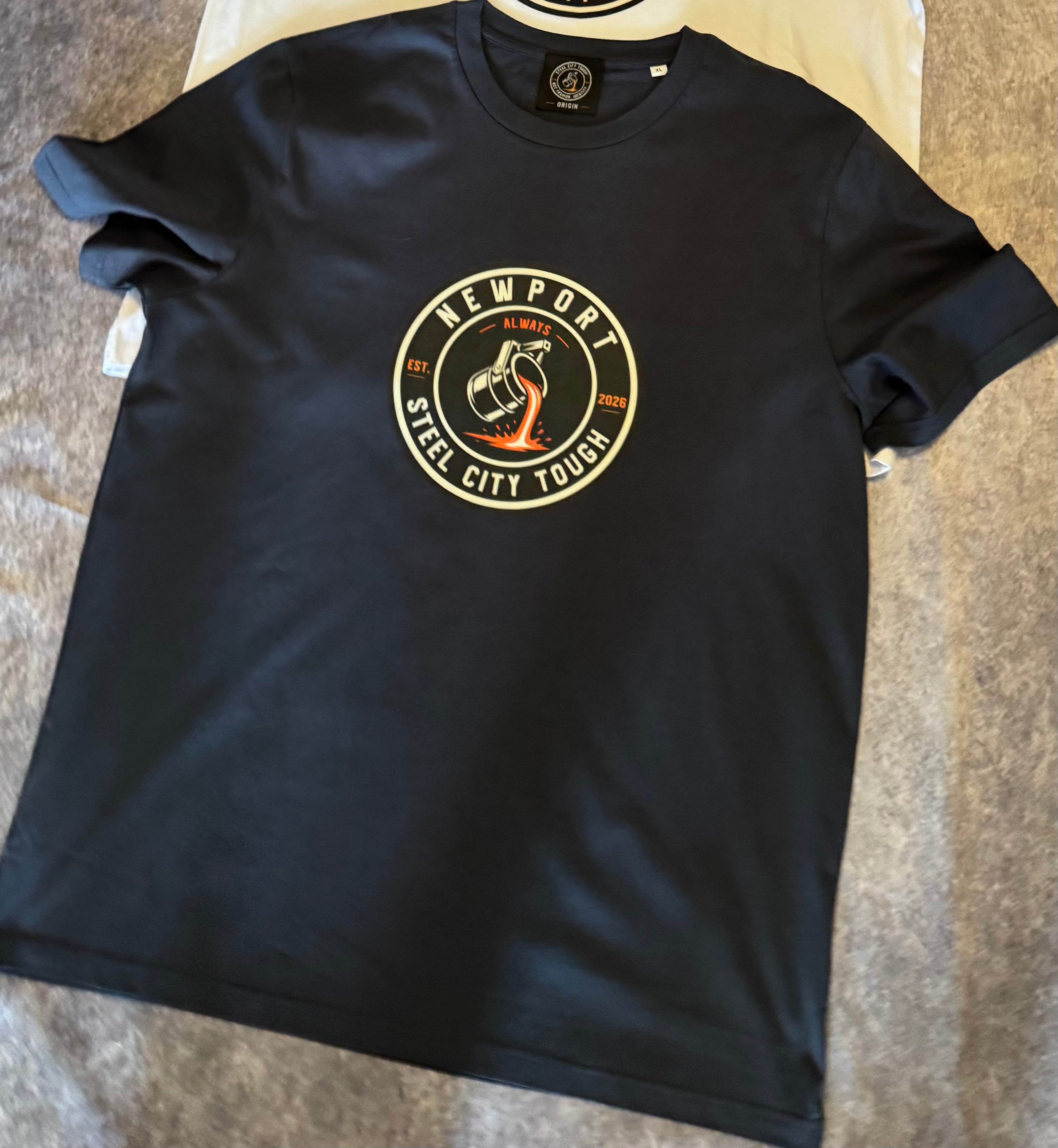 NEWPORT ORIGIN T-SHIRT PREMIUM 100% ORGANIC COTTON.